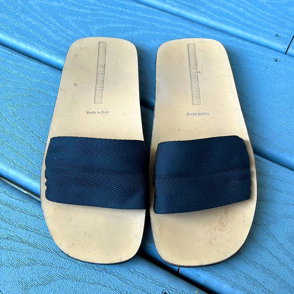 Prada Slides Size 8.5